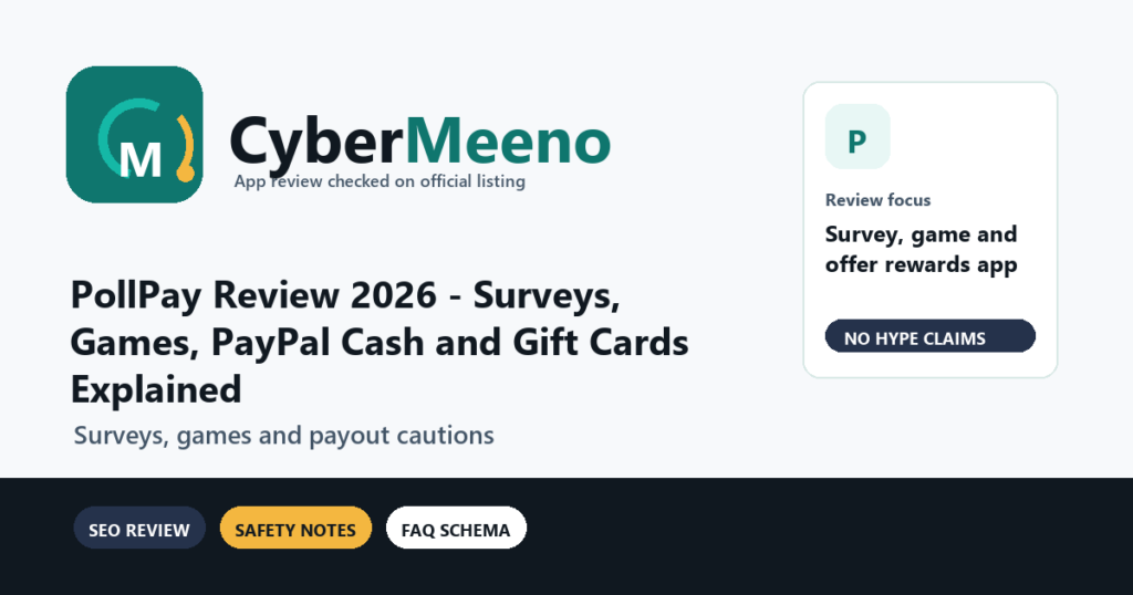 CyberMeeno featured image for PollPay review in 2026